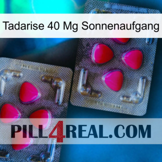 Tadarise 40 Mg Sunrise 15